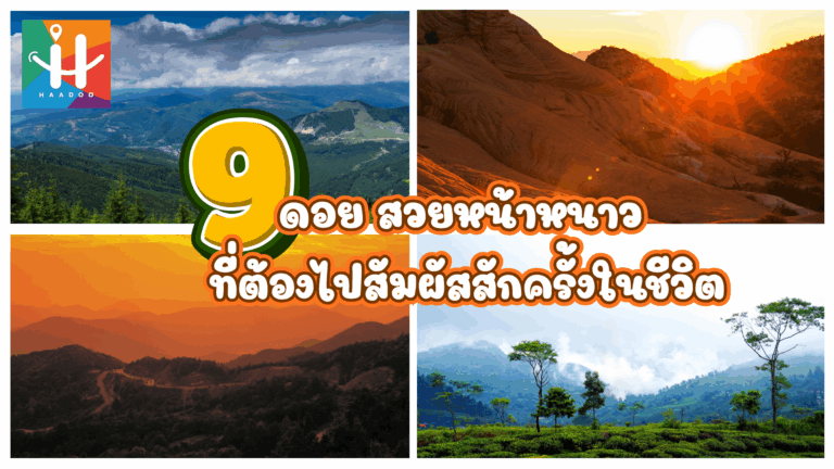 9 ดอย สวยหน้าหนาว ที่ต้องไปสัมผัสสักครั้งในชีวิต